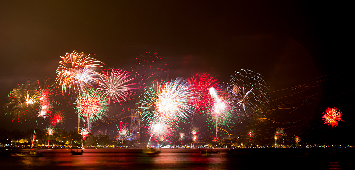 new years eve patong beach fireworks