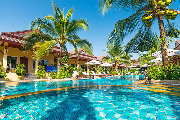 phuket retirement accomodation swimming pool