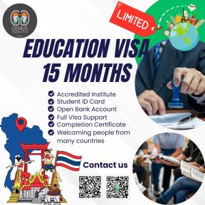 poster 15 month education ed visa patong chalong phuket