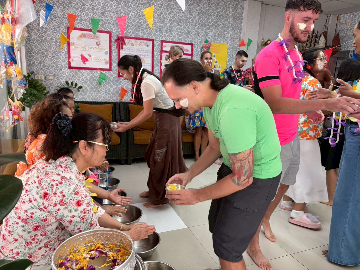 Songkran celebration activity