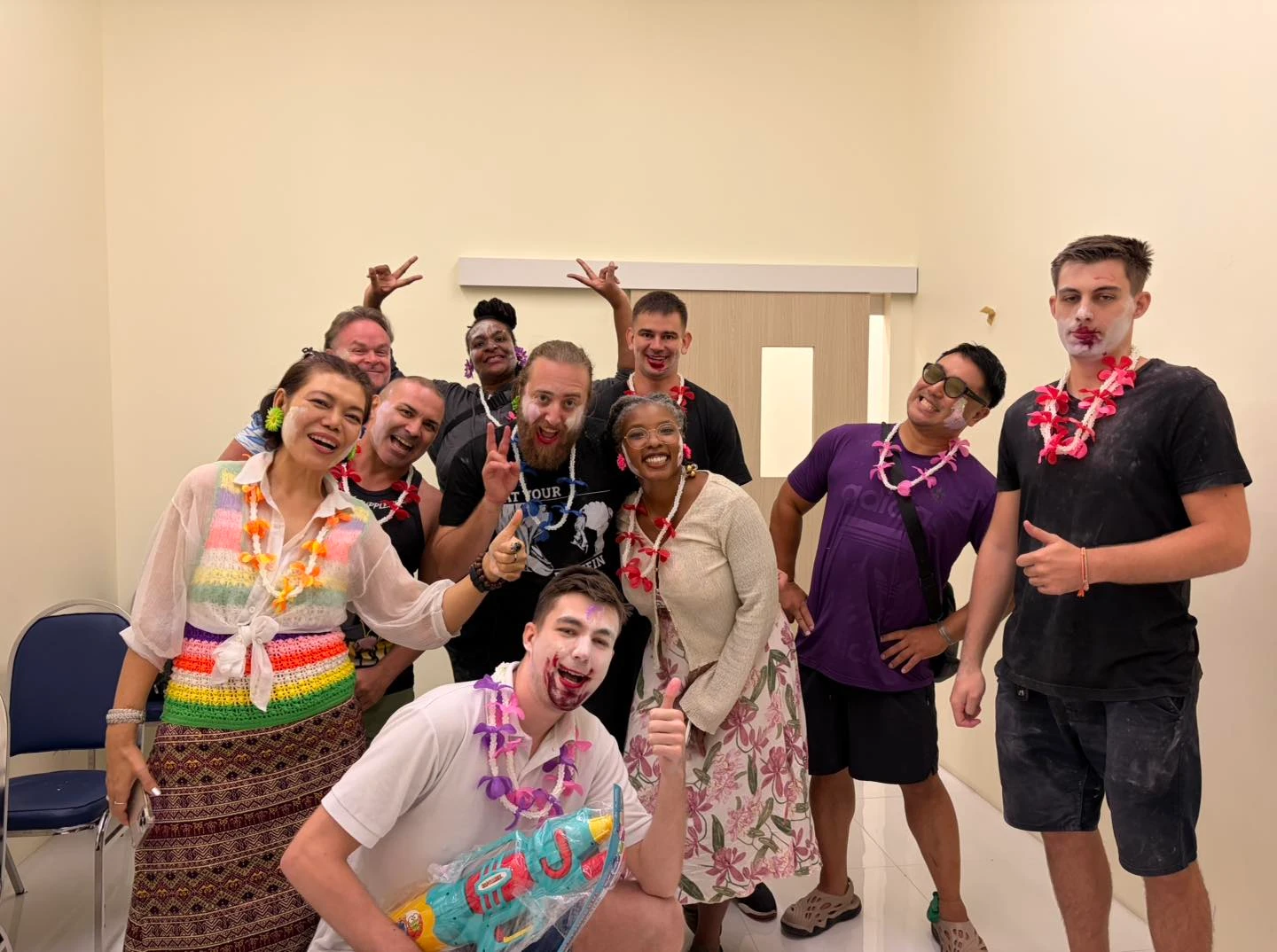 The Genius Language School Songkran celebration