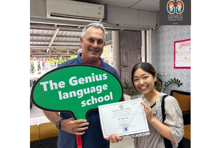The Genius Language School - August language student completer
